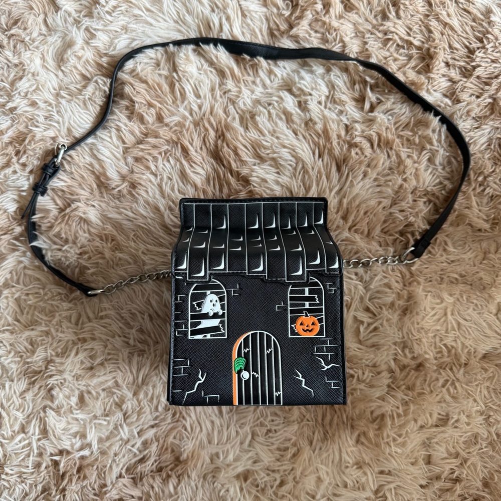 Haunted House Crossbody Bag